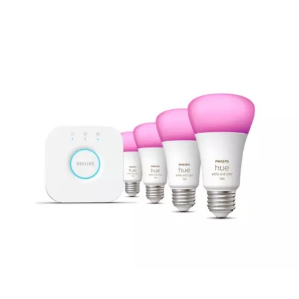 Philips Hue White and Color Ambiance A19 LED Smart Bulb
